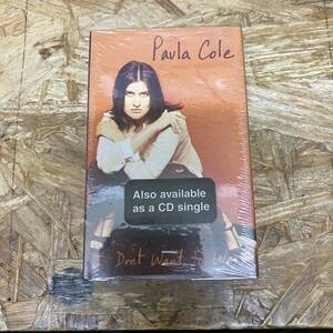 ホ ROCK,POPS PAULA COLE - I DON'T WANT TO WAIT シングル! TAPE 中古品