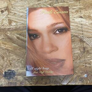 ホ HIPHOP,R&B FAITH EVANS - ALL NIGHT LONG INST,シングル TAPE 中古品