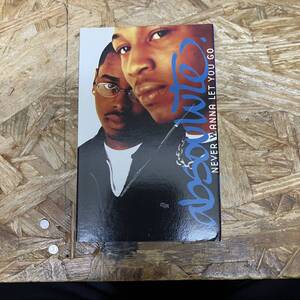 ナ HIPHOP,R&B ABSOULUTE - NEVER WANNA LET YOU GO シングル TAPE 中古品