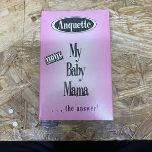 ナ HIPHOP,R&B ANQUETTE - MY BABY MAMA シングル TAPE 中古品