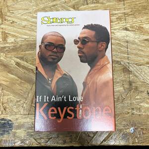 ヌ HIPHOP,R&B KEYSTONE - IF IT AIN'T LOVE シングル TAPE 中古品