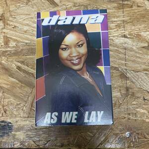 ヌ HIPHOP,R&B DANA - AS WE LAY INST,シングル! TAPE 中古品