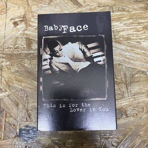 ネ HIPHOP,R&B BABY FACE - THIS IS FOR THE LOVER IN YOU シングル TAPE 中古品