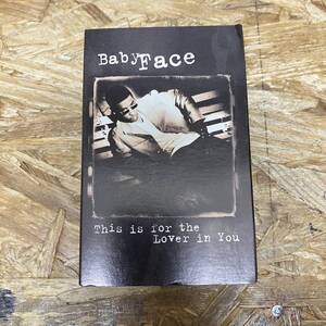 ネ HIPHOP,R&B BABY FACE - THIS IS FOR THE LOVER IN YOU シングル! TAPE 中古品