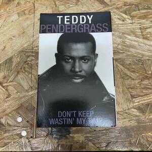 ノ HIPHOP,R&B TEDDY PENDERGRASS - DON'T KEEP WASTIN' MY TIME シングル TAPE 中古品