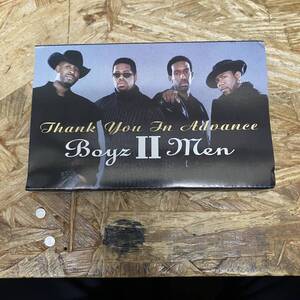 ノ HIPHOP,R&B BOYZ II MEN - THANK YOU IN ADVANCE シングル TAPE 中古品