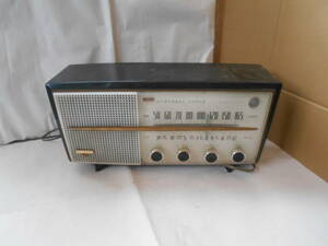 旧車　古い　ナショナル　EA-370　プラスチック　ラジオ　実動　昭和レトロ　アメリカン　昭和30年代　昭和40年代