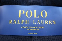 6足セット】ラルフローレン ソックス RALPH LAUREN メンズ 6P_画像2