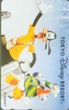  телефонная карточка телефонная карточка Donald Duck & Pluto TOKYO DISNEY RESORT DC001-0004