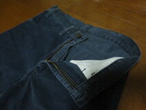 80's　Ｌｅｖｉ’ｓ５１９ー１５１７　リーバイス５１９　コーデュロイパンツ　４２ＴＡＬＯＮ　Ｗ３０　くすんだ紺系_画像3