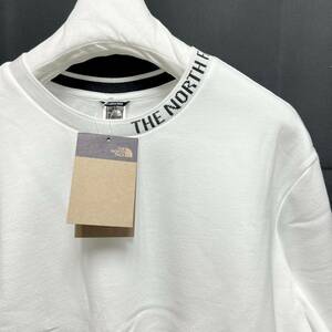 XL New Overseas Limited Limited North Face Neck Logo Trainer Trainer White Logo Logo Logo Logo White Neck Collar Logo Senken не выпущен в японских логотипах мокрый