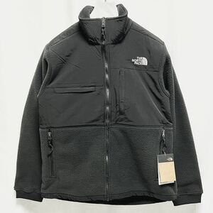 L 新品 海外限定 ノースフェイス デナリジャケット DENALIJACKET 海外仕様 モコモコ ボア フリース ジャケット 黒 ブラック デナリ DENALI