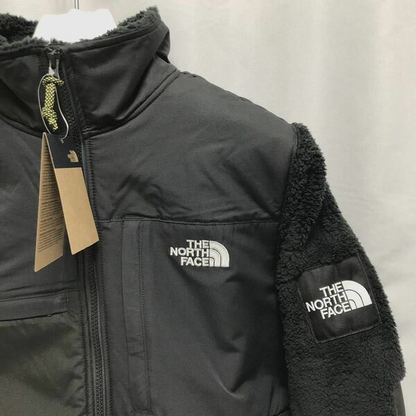 M 新品 海外限定 ノースフェイス 毛足の長い シェルパ フリース デナリ ジャケット アンタークティカ DENALI SHERPA JACKET 黒 ブラック