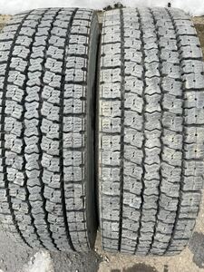 ●245/80R17.5 133/131J TOYO/M919 スタッドレス 2本セット 19年 バリ山