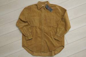 新品リーバイスA0842-0008 Mサイズ コーデュロイ ワークシャツ ブラウン REMI UTILITY SHIRT ICED COFFEE