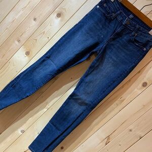 [KY044]GAP strut jeans navy lady's 25 navy blue 