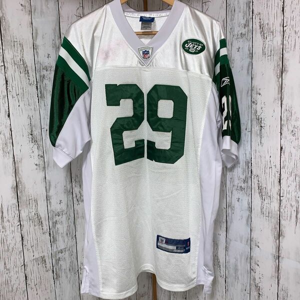 ゲームシャツ　NFL Reebok NY JETS オーバーサイズ　ストリート アメリカンフットボール