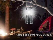 Y407☆新品LEDランタン usb充電式 キャンプ フラッシュライト マグネット 懐中電灯 防水 災害 アウトドア 登山 夜釣り ハイキング_画像7