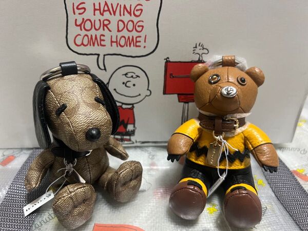 COACHxPEANUTS SNOOPY・チャーリーブラウン バッグ チャーム