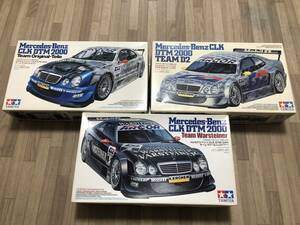 ☆★ タミヤ 1/24 Mercedes-Benz 3台セット CLK DTM 2000 ヴァールシュタイナー オリギナルタイレ D2 ★☆