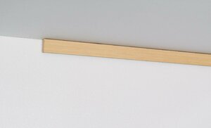 美術金具 木壁 石膏ボード用 レール10 M-3019 長さ1.8M