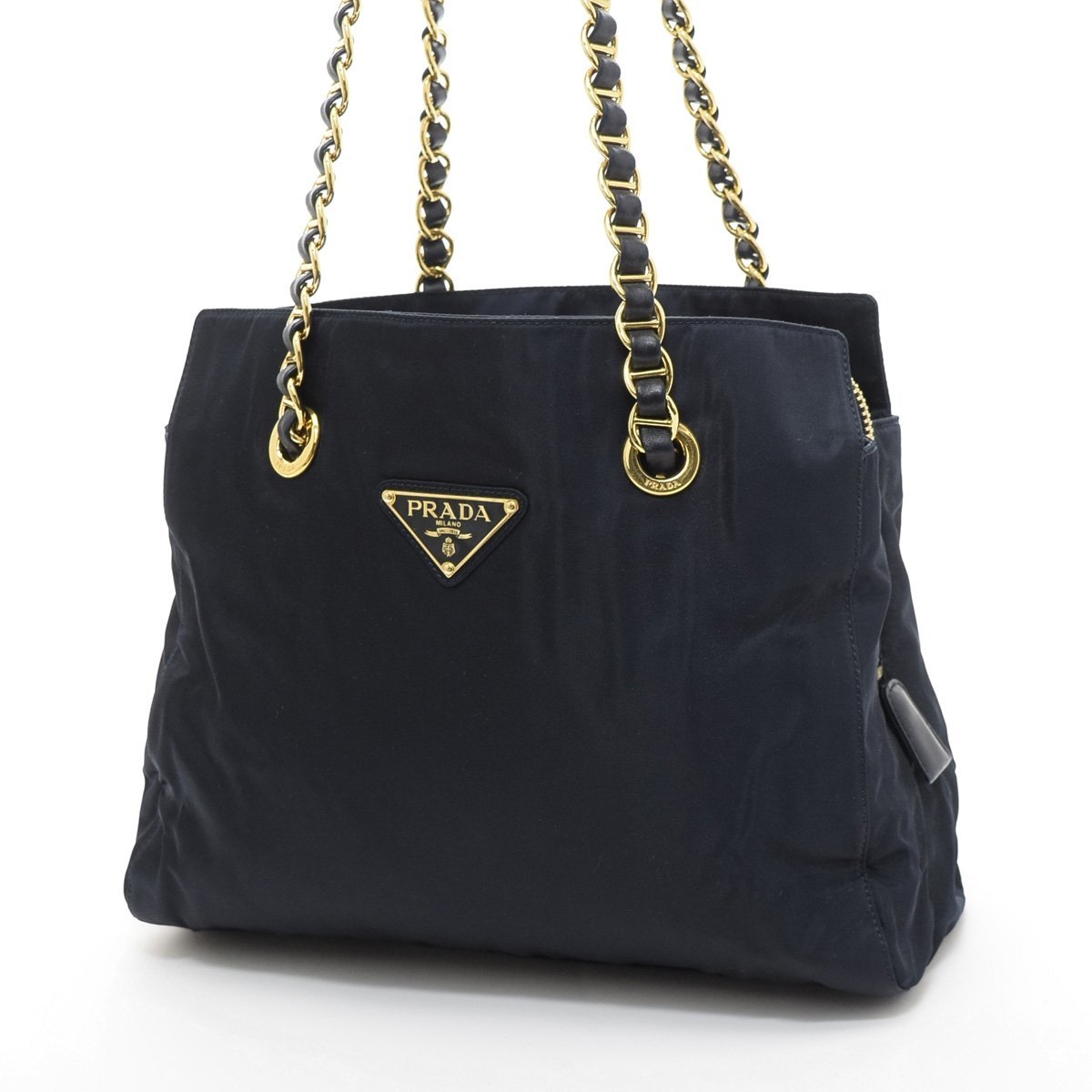 ヤフオク! -「prada プラダ トートバッグ (ネイビー)」の落札相場 ...