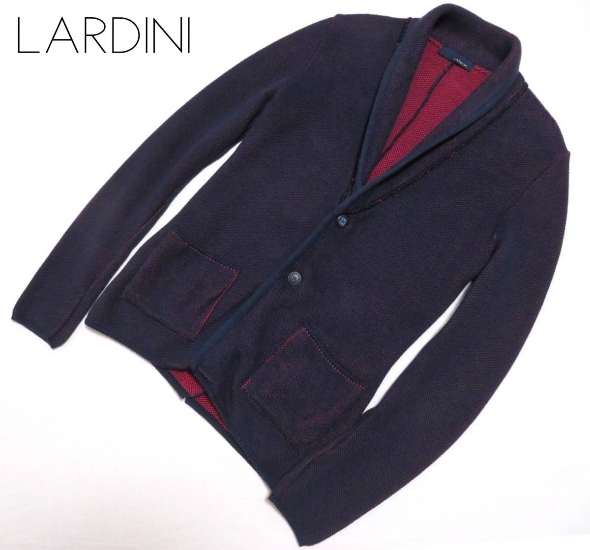Lardini  ラルディーニ　　ニットジャケット　メンズ テーラードジャケット オンラインショップ