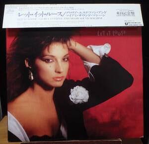 【HW049】GLORIA ESTEFAN「Let It Loose (レット・イット・ルース)」, 87 JPN(被せ帯) 初回盤 ★ラテン/バラード/シンセ-ポップ