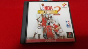 PS　NBAパワーダンカーズ2　コナミ　　レトロゲーム　プレイステーション　バスケットボール　バスケ