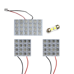 メール便送料無料 ラクティス NCP10# LEDルームランプ FLUX 4Pセット 62発 トヨタ 室内灯 ルームライト 車内灯