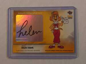 [30 sheets limitation ] Helen Hawk Fukuoka SoftBank Hawks autograph autograph card BBM2009 Professional Baseball mascot goods auto stick lamp MC