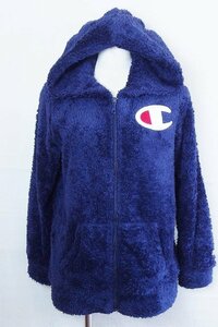 Champion チャンピオン ジュニア　ボア　ジップアップパーカー　＊レディース着用可 160 ブルー系