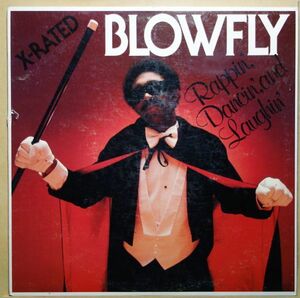 Funk/Disco◆USオリジ◆Clarence Reidの別名義◆Blowfly - Rappin', Dancin', And Laughin'◆Weird World / 2035◆超音波洗浄