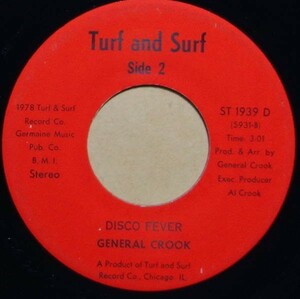 Funk/Disco/Soul◆USオリジ◆マイナーレーベル◆General Crook - Making You An Offer / Disco Fever◆7inch/7インチ/試聴/超音波洗浄