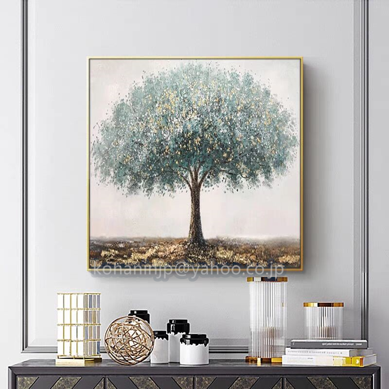 Beautiful item★Pure hand-painted painting Drawing in the drawing room Entrance decoration Corridor mural, artwork, painting, others