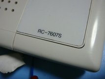 RC-7607S NORITZ ノーリツ　浴室 給湯器リモコン 送料無料 スピード発送 即決 不良品返金保証 純正 B9560_画像3