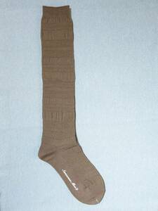 samansa mos2(sa man sa Moss Moss ) knee-high socks 40cm height Brown free size 