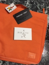 未使用 吉田カバン ポーター ドキュメントケース オレンジ ノートパソコン タブレット ブリーフケース porter 吉田かばん_画像1