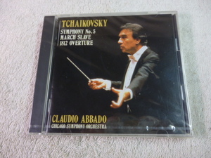 TCHAIKOVSKY symphony no.5/CLAUDIO ABBADO 未開封