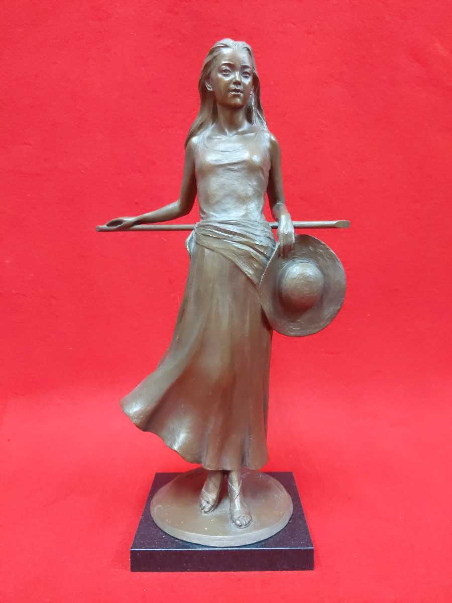 ヤフオク! -ブロンズ像 女性(美術品)の中古品・新品・未使用品一覧