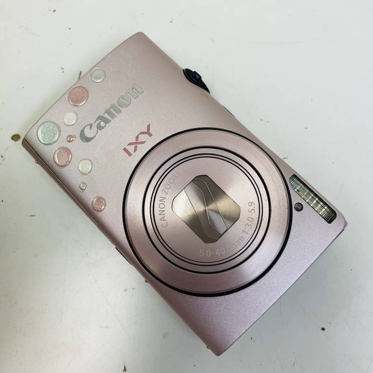 新品】 【美品】CANON デジタルカメラ IXY 600F シャンパンピンク