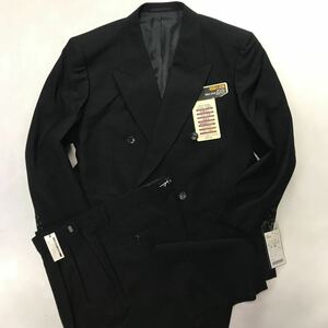 【新品】★激安★カネボウスーツ　ダブルスーツ　礼服/大きいサイズBB2 サイズL/ノーベンツ 2タック　アジャスター★kaneboTEX★