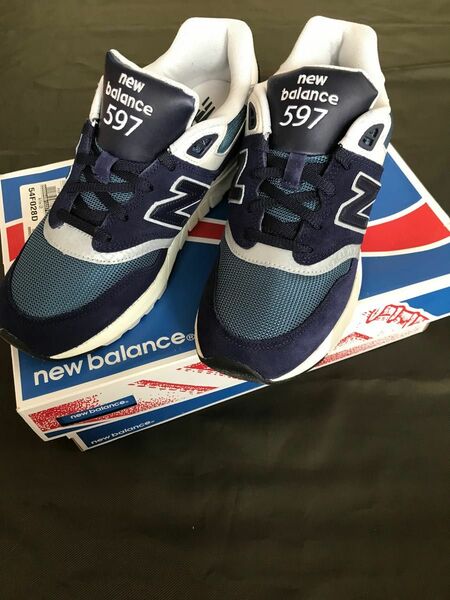 NewBalanceニューバランスML597AAAネイビーミックスUS9 27.0cm