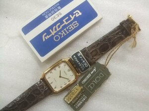  new goods top class Seiko Dolce quarts wristwatch regular price 70350 jpy W104