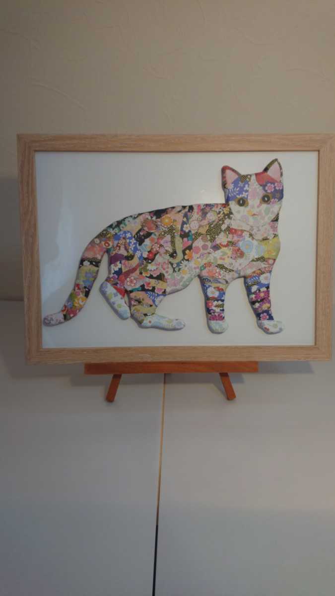 Boiserie (adorable chaton), œuvres faites à la main, intérieur, marchandises diverses, ornement, objet