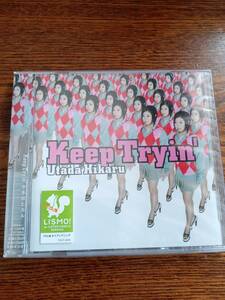 宇多田ヒカル/KeepTryin'/ピクチャーレーベル仕様TOCT-5005新品未開封送料込み