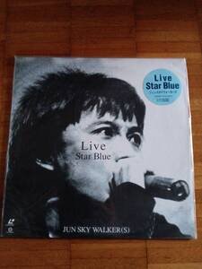 【LD】【廃盤】JUN SKY WALKER(S) ジュン・スカイ・ウォーカーズ/ライヴ・スター・ブルー/TFLQ-78014新品未開封送料込み