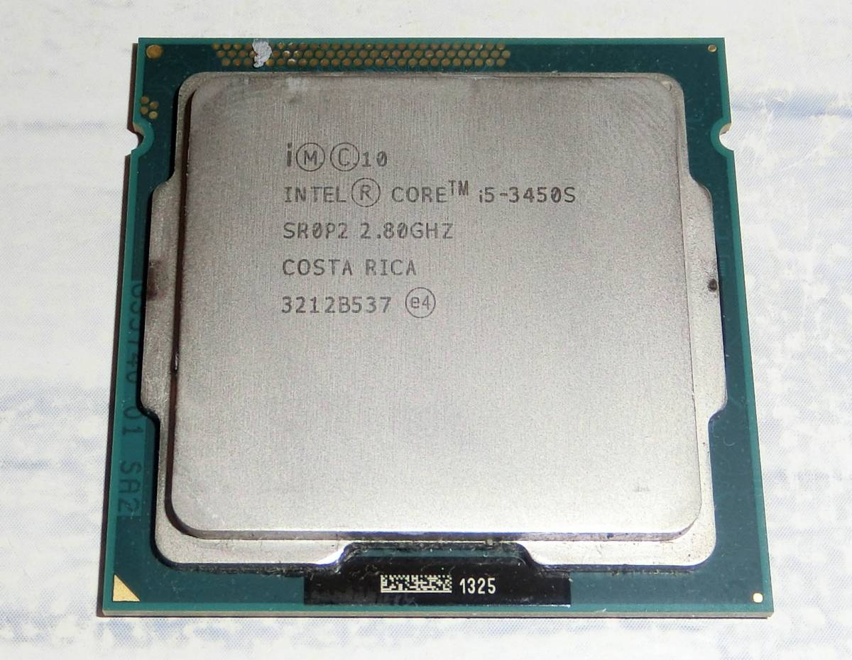 Intel Core i5-3450 SR0PF ソケット H2 LGA1155 デスクトップCPU