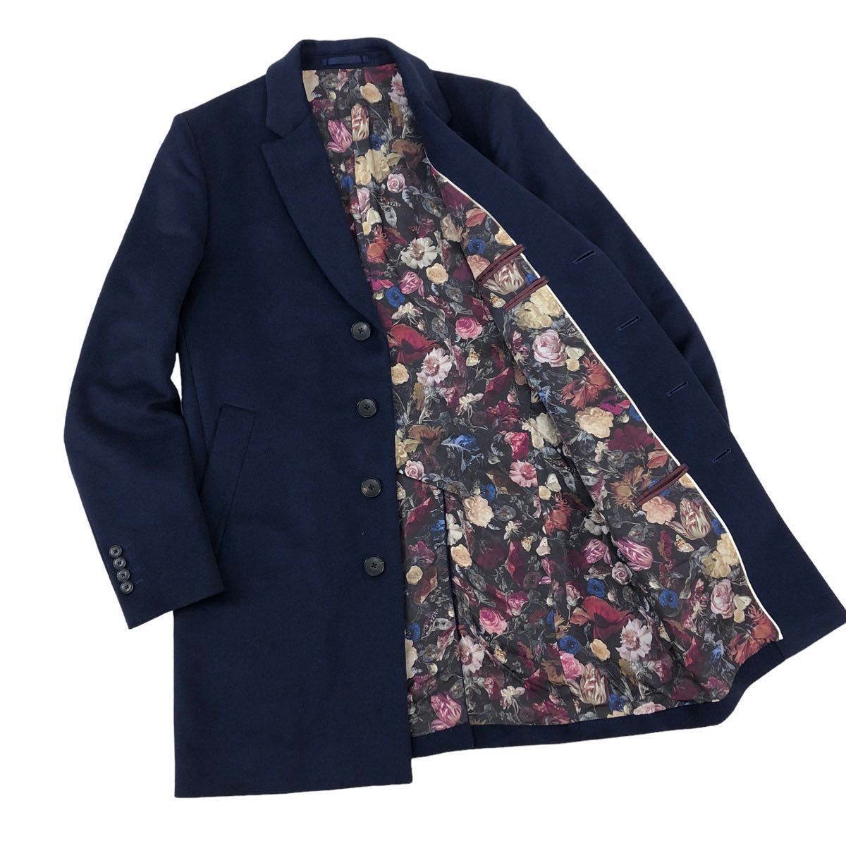 定価10万超 Paul Smith ポールスミス チェスターコート R-3856-
