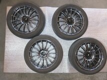 ADVAN RACING RT　17インチ7J +26 PCD108(107.95) 4H　タイヤ215/45R17 4本　中古品　シトロエン DS3　プジョー 208　欧州車等_画像1